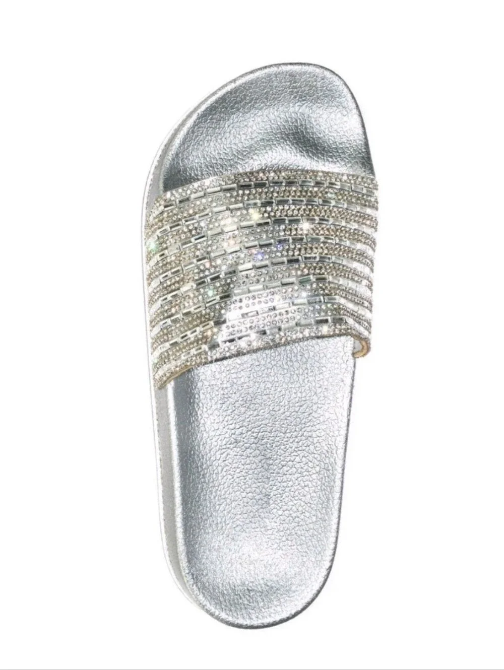 Rhinestone Slide Sandals